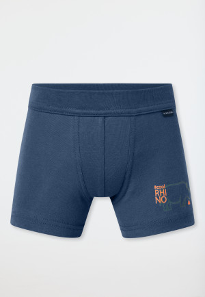 2-pack shorts rhino blue - Fine Rib