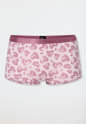 Shorts 3-pack Organic Cotton rosewood/ soft pink - 95/5