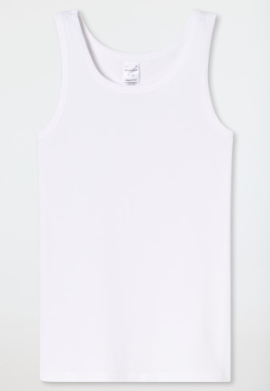 Tanktops 2er-Pack weiß/ indigo - 95/5