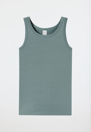 Canottiere confezione da 2 verde/blu scuro - 95/5