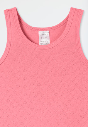 Canottiera cuori rosa fucsia - Ajourée