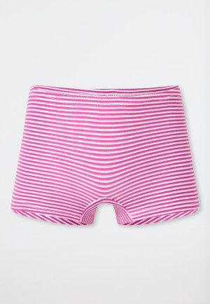 Shorts 3er-Pack Ringel Smiley mehrfarbig - 95/5