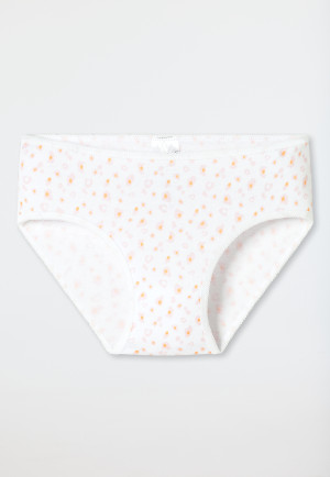 Briefs 7-pack Organic Cotton soft waistband hearts leoprint multi-colored - 95/5