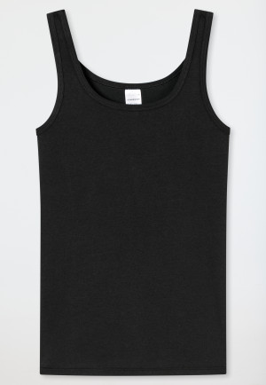 Tops 2er-Pack Organic Cotton schwarz / offwhite - 95/5
