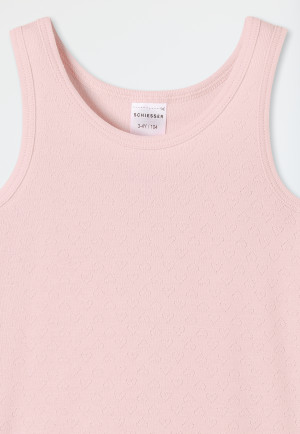 Canottiera rosé - Ajourée