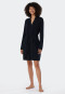 Dressing gown modal black - Essentials