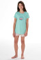 Pigiama corto Beach Club blu-verde - Nightwear