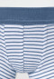 Shorts Double Rib rayures bleu jeans - Double Rib