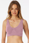Bustier seamless herausnehmbare Pads rosenholz - Classic Seamless