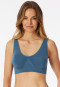 Bustier seamless herausnehmbare Pads atlantikblau - Classic Seamless