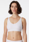 Soft bra seamless removable pads white - Classic Seamless