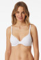 Bra with cup high support white - Unique Micro