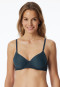Underwired bra with spacer shell dark blue - Air