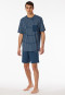 Short pyjamas with patterned chest pocket air - Comfort Essentials