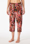 Pantaloni Lounge 3/4 di lunghezza in fantasia terracotta - Mix+ Relax