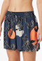 Caleçon long viscose imprimé palmier multicolore - Mix+Relax