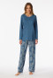 Pyjamas long atlantic blue - Comfort Nightwear