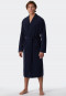 Accappatoio in spugna leggera blu scuro - Feather Terry