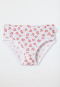 Lot de 3 culottes imprimé animalier mauve/blanc - Fine Rib