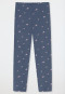 Leggings confezione da 2 blu scuro - 95/5