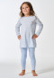 Schlafanzug lang Leggings Ringel air - Kids Nightwear