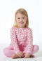 Pyjama long coton bio poignets curs roses - Girls World