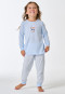 Schlafanzug lang Bündchen Ringel air - Kids Nightwear
