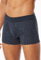 Shorts graphit gemustert - Fine Interlock