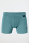 Shorts 2er-Pack grün - Fine Rib
