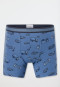 Shorts 3er-Pack Organic Cotton Ringel Autos blau - 95/5
