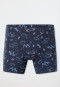 Shorts 5er-Pack Organic Cotton Eisbären Ringel blau - 95/5