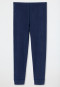 Unterhose lang 2er-Pack Organic Cotton Softbund Bündchen dunkelblau - 95/5