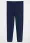 Unterhose lang 2er-Pack Organic Cotton Softbund Bündchen dunkelblau - 95/5