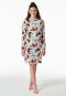 Camicia da notte manica lunga cavalli in cotone organico off-white - Horse World