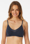 Bustier lace without underwire graphite - Modern Lace