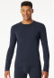 Shirt long-sleeve warming midnight blue - Casual Warming