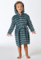 Accappatoio in velluto a strisce minerali - Nightwear bambini