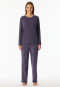 Pyjama long chauffant indigo - Selected Premium Warming