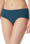 Pantys 2er-Pack petrol/schwarz - Cotton Lace