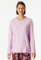 Maglietta manica lunga scollo tondo orchidea - Mix+ Relax