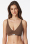 Bustier Ajourée seamless dunkelbraun - Revival Alma