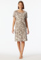 Camicia da notte a maniche corte in argilla - Modern Nightwear
