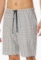 Bermuda Single Jersey Jacquard Streifen nachtblau - Mix+Relax