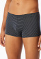 Short in modal a strisce blu notte - Long Life Soft
