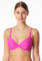 Top bikini avec coque Jersey fuchsia - Aqua
