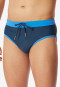 Maillots de bain tricot recyclé indigo - Aqua