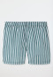 Badeshorts Webware LSF40+ Streifen mineral - Aqua