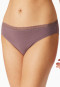 Slip rio confezione da 3 pezzi in pizzo nero/viola - Modern Multipacks