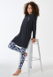 Pyjamas long pyjamas leggings cat navy - Teens Nightwear