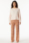 Pyjama long interlock champagne - Modern Nightwear